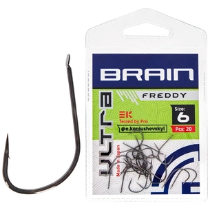Гачок Brain fishing Ultra Freddy 6 (20шт/уп) (1858.52.72) зображення 1