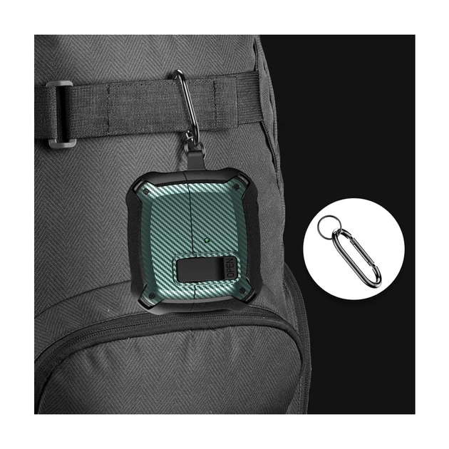 Чохол для навушників BeCover Protective TPU для Samsung Galaxy Buds 3 Dark Green (711999) - picture 5