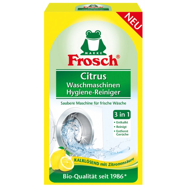 Очиститель для стиральных машин Frosch Лимон 250 г (4001499939891) - изображение 1