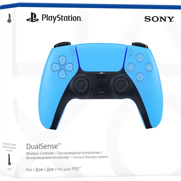 Геймпад Sony Playstation DualSense Bluetooth PS5 Ice Blue (9728290) - picture 7