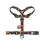 Шлея для собак WAUDOG Nylon з QR-паспортом анатомічна H-подібна "Блоки" пластиковий фастекс S (320-4056) - зменшене зображення 2