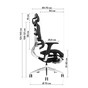 Офисное кресло GT Racer X-802L Light Gray (X-802L Light Gray (W17-1)) - уменьшенное изображение 10