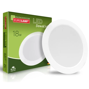 Світильник Eurolamp Downlight NEW 18W 1600Lm 4000K (LED-DLR-18/4(new)) зображення 1