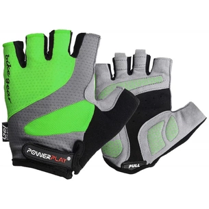 Велорукавиці PowerPlay 5004 Green L (5004C_L_Green) зображення 1