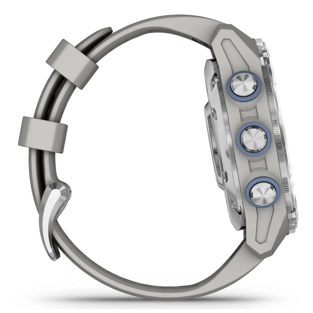 Смарт-годинник Garmin Descent Mk3, 43mm, Passvtd Steel/Fog Gry, Dive Computer, GPS дайвінг комп'ютер (010-02753-04) - picture 4