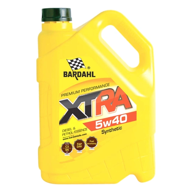 Моторна олива BARDAHL XTRA 5W40 4л (34122) - зображення 1