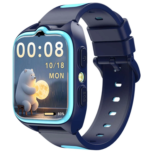 Смарт-годинник Blackview Z30 Blue Годинник дитячий з GPS (6931548323822) - зображення 1