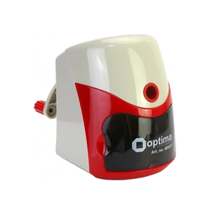 Точилка Optima Механічна для олівця з автоматичною подачею, червона (O40697) изображение 1