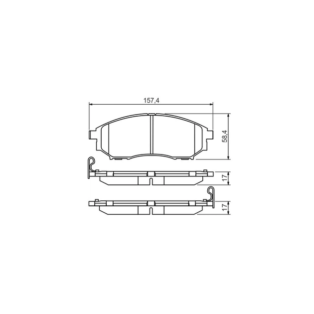 Гальмівні колодки Bosch 0 986 494 295 - picture 7