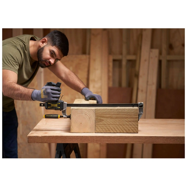 Струбцина Stanley FatMax гібридна, 450мм, тиск мін/макс 136/374 кг (FMHT83007-0) - picture 3