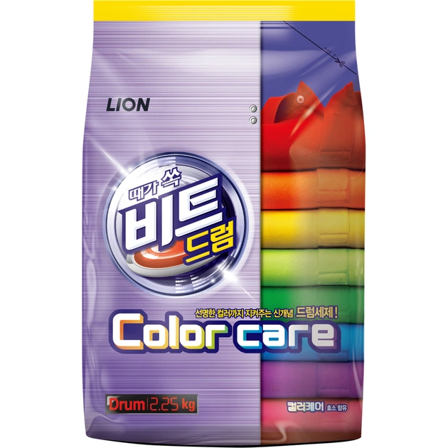Пральний порошок Lion Beat Drum Color 2.25 кг (8806325609339) - зображення 1
