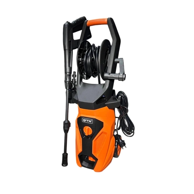 Мийка високого тиску GTM LT305, 100/140бар, прод 7л/хв, 5м, алюм. помпа (LT305-1800K) - picture 1