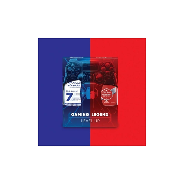 Набір косметики Head & Shoulders Шампунь проти лупи 250 мл + Дезодорант-стік Old Spice Dynamic Defense 65 мл (8700216617390) - picture 4