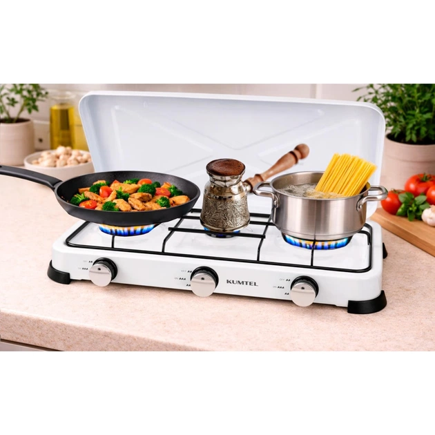 Настільна плита KUMTEL HGCL-1030W - picture 8