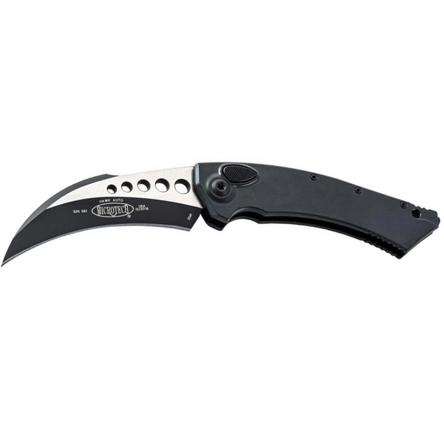 Ніж Microtech Hawk Auto Black Blade (166-1T) - зображення 1