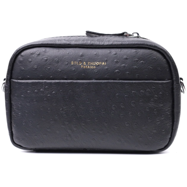 Сумка Vintage З натуральної шкіри Чорна (22659) - зображення 5