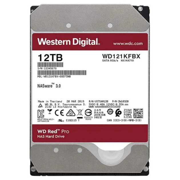 Жорсткий диск 3.5" 12TB WD (WD121KFBX) - изображение 1