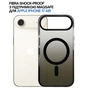 Чохол до мобільного телефона BeCover FIBRA Shock-Proof MagSafe Apple iPhone 17 Air Black (715450) - зменшене зображення 6