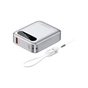Батарея універсальна Choetech 10000mA, 22.5W, PD, QC, silver (B860-CCSL) - зменшене зображення 1
