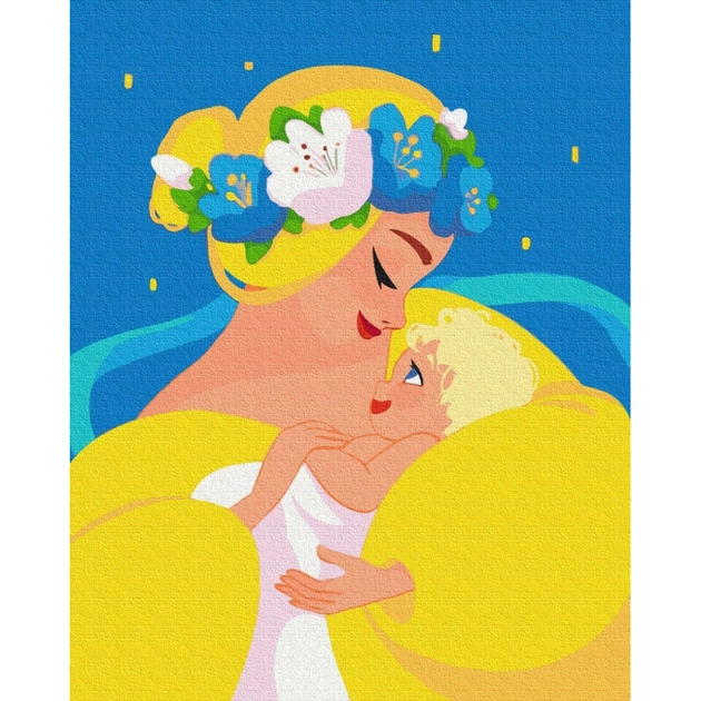 Картина по номерам ZiBi Ненька Україна ©Ірина Гармаш 40*50 см (ZB.64051) - зображення 1
