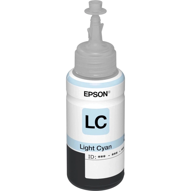Контейнер з чорнилом Epson 673 light cyan 70мл L800/1800 (C13T67354A) - зображення 1