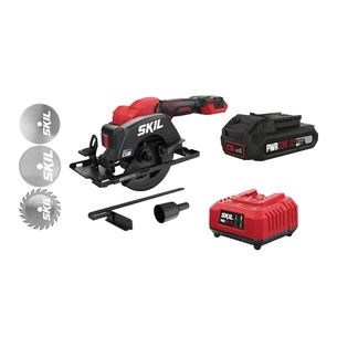 Дискова пила Skil акумуляторна безщіткова, 3540 CA Compact , 2.5Ah (SW1E3540CA+BC1E3110AA) изображение 1