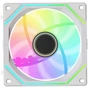 Кулер до корпусу OCYPUS GAMMA F12 ARGB REVERSE BLADE білий (GAMMA-F12-WH1AM01U-GL) - зменшене зображення 1
