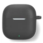 Чехол для наушников BeCover Silicon для OPPO Enco Buds 3 Black (715908) - уменьшенное изображение 1