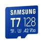 Карта памяти Samsung 128GB microSDXC class 10 UHS-I U3 V30 A2 T7 (MB-MB128T/WW) - уменьшенное изображение 2