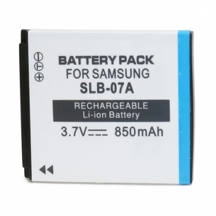 Акумулятор до фото/відео Extradigital Samsung SLB-07A (DV00DV1251) зображення 1
