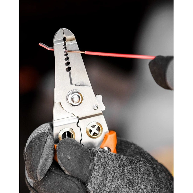 Затискач для клем Neo Tools 0.8-3.2мм кв., 180мм (01-549) - picture 8