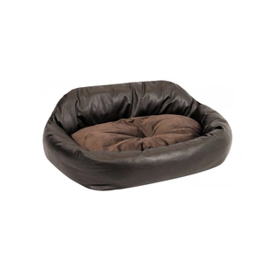 Лежак для тварин Природа Michael 52х40х12 см шоколадний (4823082430888) зображення 1