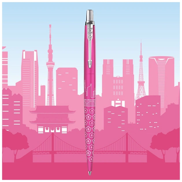Ручка кулькова Parker JOTTER 17 SE Tokyo Pink CT BP (19 532) - picture 6