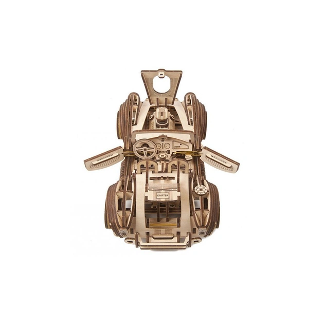 Конструктор Ugears Дрифт Кобра гоночний автомобіль (6337288) - изображение 6