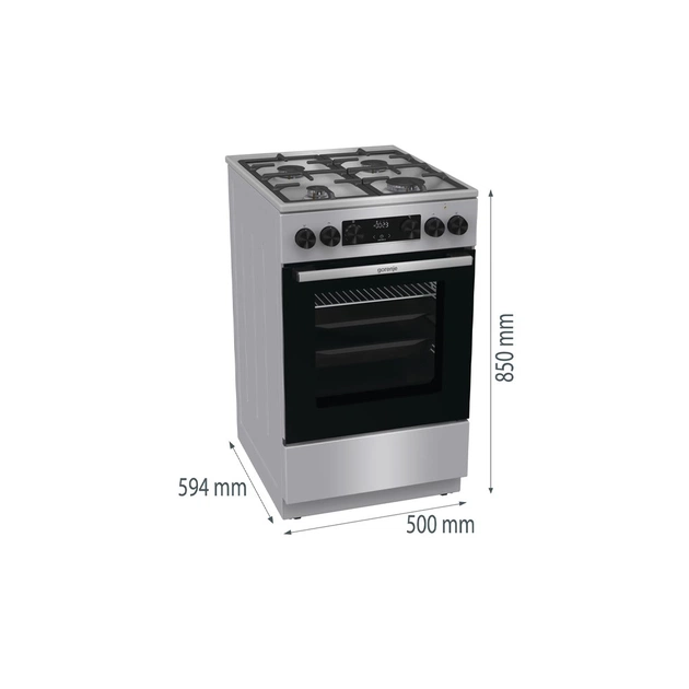 Плита Gorenje GKS5C70HXF - изображение 3