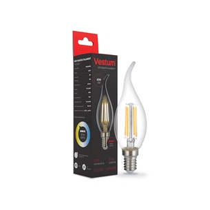 Лампочка Vestum С35Т Е14 5Вт 220V 3000К (1-VS-2410) зображення 1