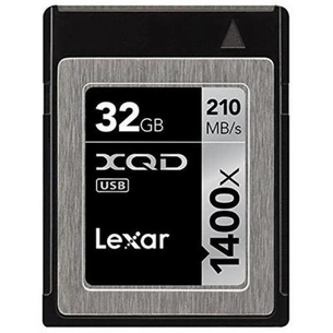 Карта пам'яті Lexar 32GB XQD 1400X Professional (LXQD32GCRBEU1400) зображення 1