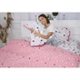 Постільна білизна MirSon Бязь Ranforce Elite 17-0528 Bunnies pink King Size (2200004706733) - зменшене зображення 3