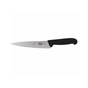 Кухонний ніж Victorinox Fibrox Carving 19 см Serrated Black (5.2033.19) - зменшене зображення 1