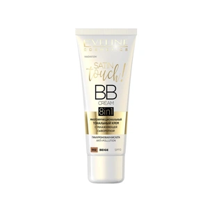 Тональний крем Eveline Cosmetics 8in1 Satin Touch BB Cream SPF10 002 - Beige 30 мл (5903416029144) зображення 1