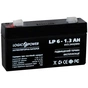 Батарея до ДБЖ LogicPower LPM 6В 1.3 Ah (4157) - зменшене зображення 2