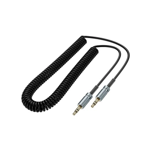 Кабель мультимедійний 3.5mm M to 3.5mm M 3.0m Black HOCO (6942007631235) изображение 1
