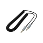 Кабель мультимедійний 3.5mm M to 3.5mm M 3.0m Black HOCO (6942007631235) - уменьшенное изображение 1