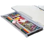 Парта Mealux Edmonton Multicolor Pink (BD-610 W/МС + PN з полицею) - уменьшенное изображение 10
