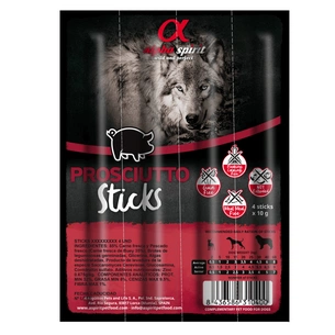 Ласощі для собак Alpha Spirit DOG Sticks Prosciutto напіввологі з прошуто, палички 40 г (8436586310400) зображення 1