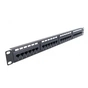 Патч-панель Hypernet 19" 24 порта UTP cat.6 з менеджментом кабеля (PP-KUTP6-24-NM-CM) - уменьшенное изображение 3