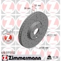 Гальмівний диск ZIMMERMANN 610.3717.52 - зменшене зображення 1