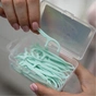 Флос-зубочистки Fesco Ultra Dental Floss Picks 40 шт. (4820204702410) - зменшене зображення 3