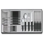 Набір столових приборів Victorinox Swiss Modern Table Set 24 шт Steak Black (6.9093.12W.24) - зменшене зображення 1