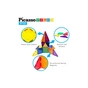 Конструктор Picasso магнітний Tiles Magnetic Building Blocks 101 деталь (817338022402) - зменшене зображення 5